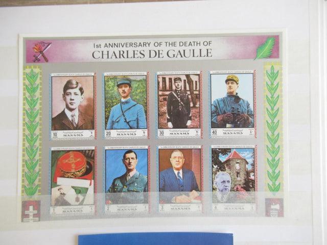 France - Importante Thématique sur le General De Gaulle - Timbres-Et-Passion