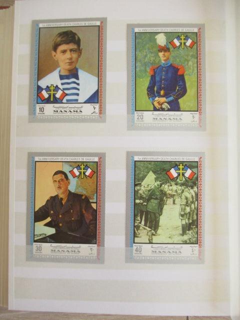 France - Importante Thématique sur le General De Gaulle - Timbres-Et-Passion