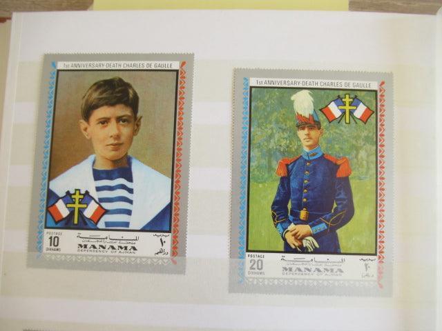 France - Importante Thématique sur le General De Gaulle - Timbres-Et-Passion