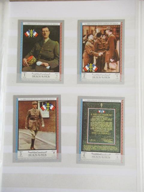 France - Importante Thématique sur le General De Gaulle - Timbres-Et-Passion