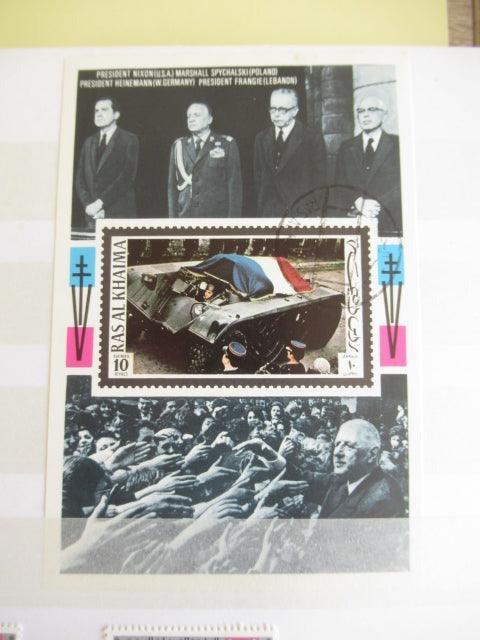 France - Importante Thématique sur le General De Gaulle - Timbres-Et-Passion