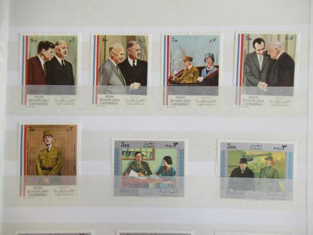 France - Importante Thématique sur le General De Gaulle - Timbres-Et-Passion