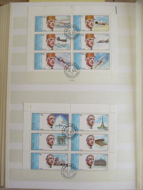 France - Importante Thématique sur le General De Gaulle - Timbres-Et-Passion