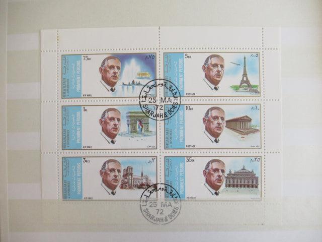 France - Importante Thématique sur le General De Gaulle - Timbres-Et-Passion