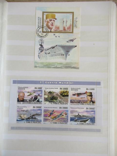France - Importante Thématique sur le General De Gaulle - Timbres-Et-Passion