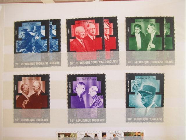 France - Importante Thématique sur le General De Gaulle - Timbres-Et-Passion