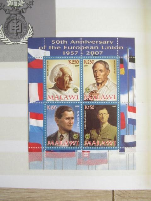 France - Importante Thématique sur le General De Gaulle - Timbres-Et-Passion