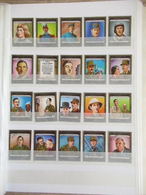 France - Importante Thématique sur le General De Gaulle - Timbres-Et-Passion