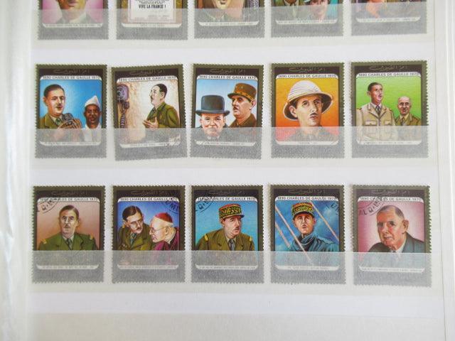 France - Importante Thématique sur le General De Gaulle - Timbres-Et-Passion