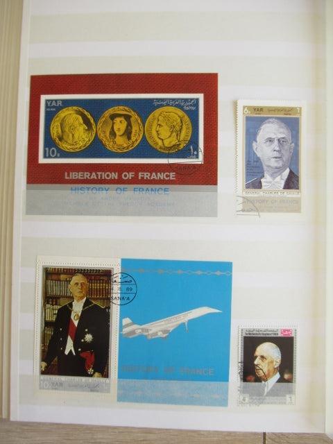 France - Importante Thématique sur le General De Gaulle - Timbres-Et-Passion
