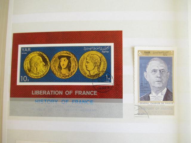France - Importante Thématique sur le General De Gaulle - Timbres-Et-Passion