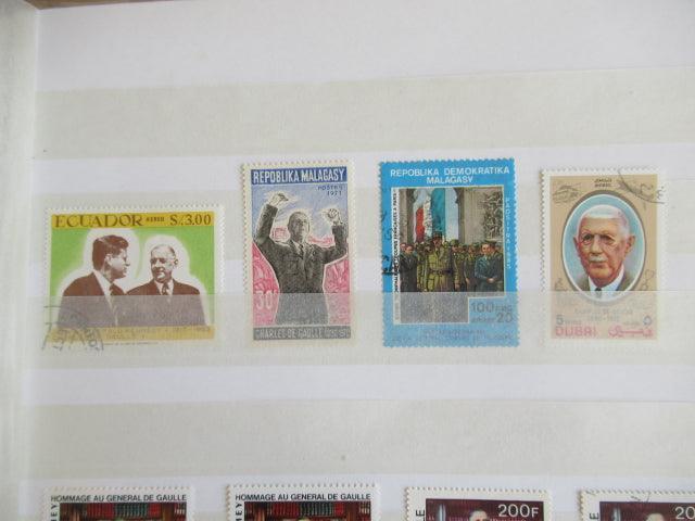 France - Importante Thématique sur le General De Gaulle - Timbres-Et-Passion