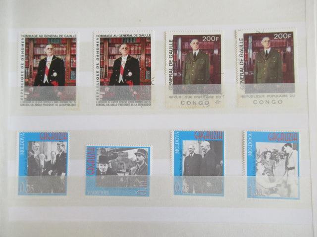 France - Importante Thématique sur le General De Gaulle - Timbres-Et-Passion