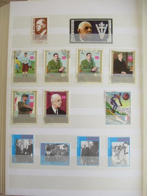 France - Importante Thématique sur le General De Gaulle - Timbres-Et-Passion