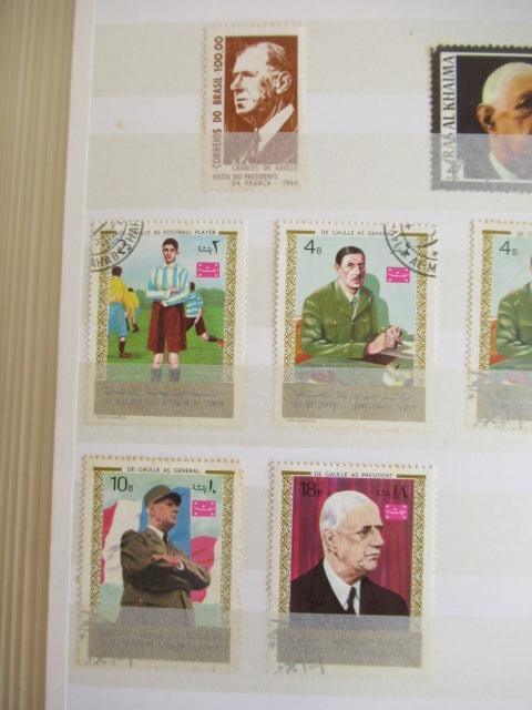 France - Importante Thématique sur le General De Gaulle - Timbres-Et-Passion