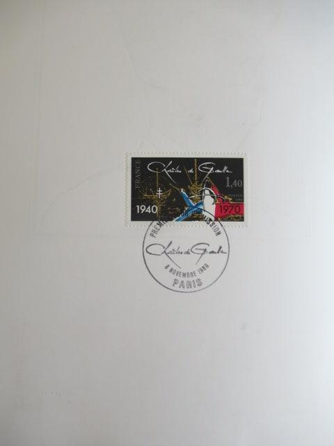 France - Importante Thématique sur le General De Gaulle - Timbres-Et-Passion