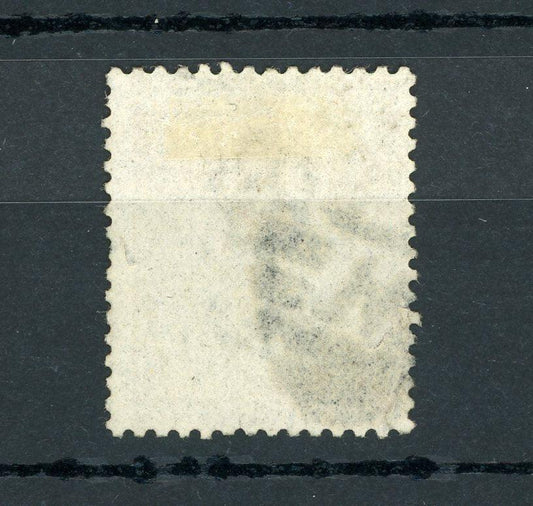 Grande-Bretagne 1865 - Grandes lettres aux 4 coins, 9d jaune-bistre - Yvert n°30 - Timbres-Et-Passion