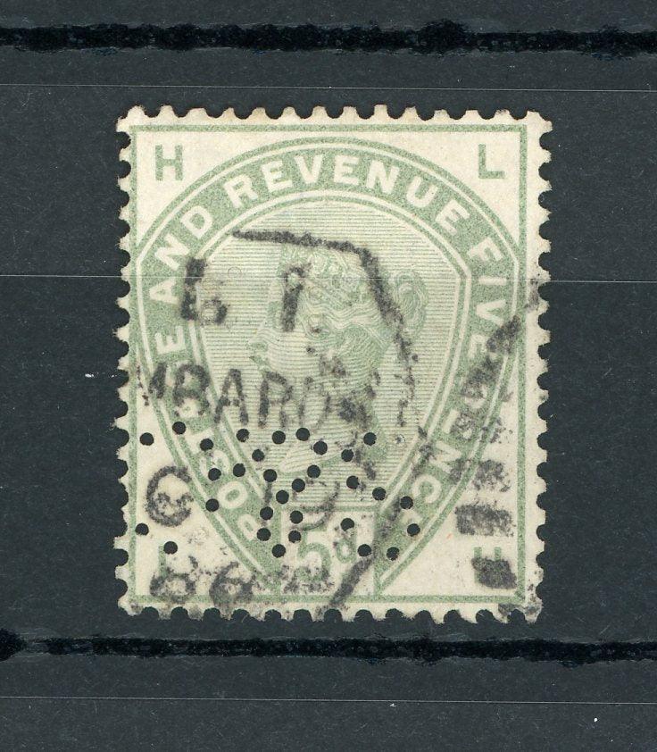 Grande-Bretagne 1883/1884 - 5d vert - Yvert n°82 - Timbres-Et-Passion