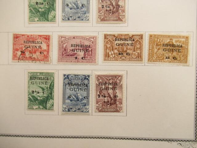 Guinée Portugaise - Collection avancée de timbres - Timbres-Et-Passion