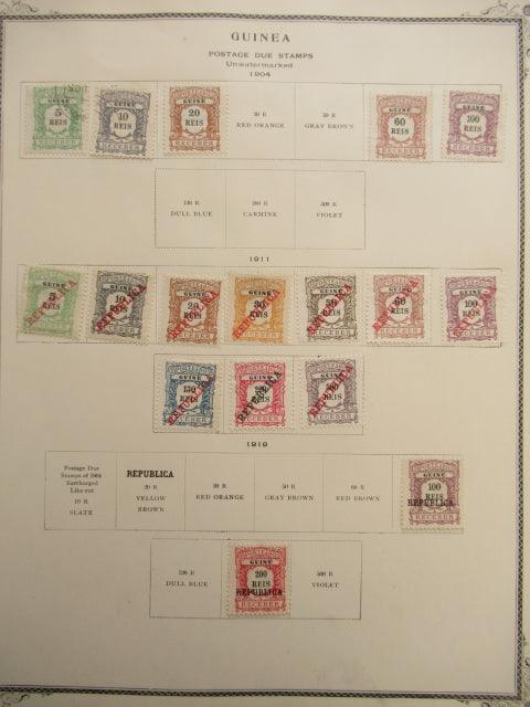 Guinée Portugaise - Collection avancée de timbres - Timbres-Et-Passion