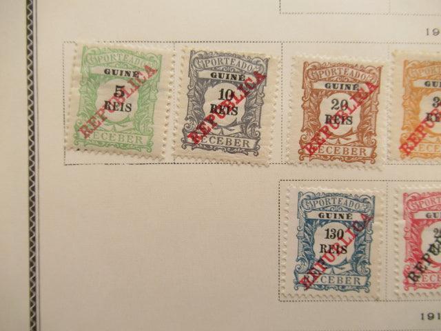 Guinée Portugaise - Collection avancée de timbres - Timbres-Et-Passion