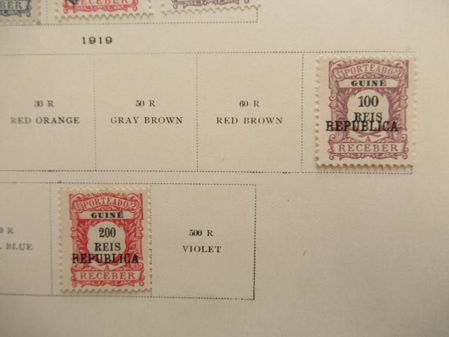 Guinée Portugaise - Collection avancée de timbres - Timbres-Et-Passion