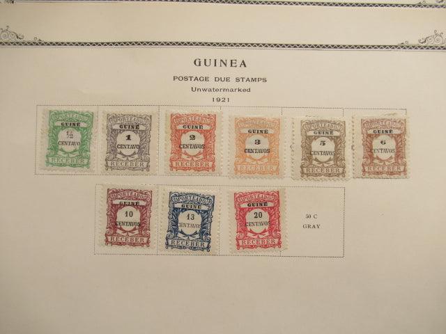 Guinée Portugaise - Collection avancée de timbres - Timbres-Et-Passion