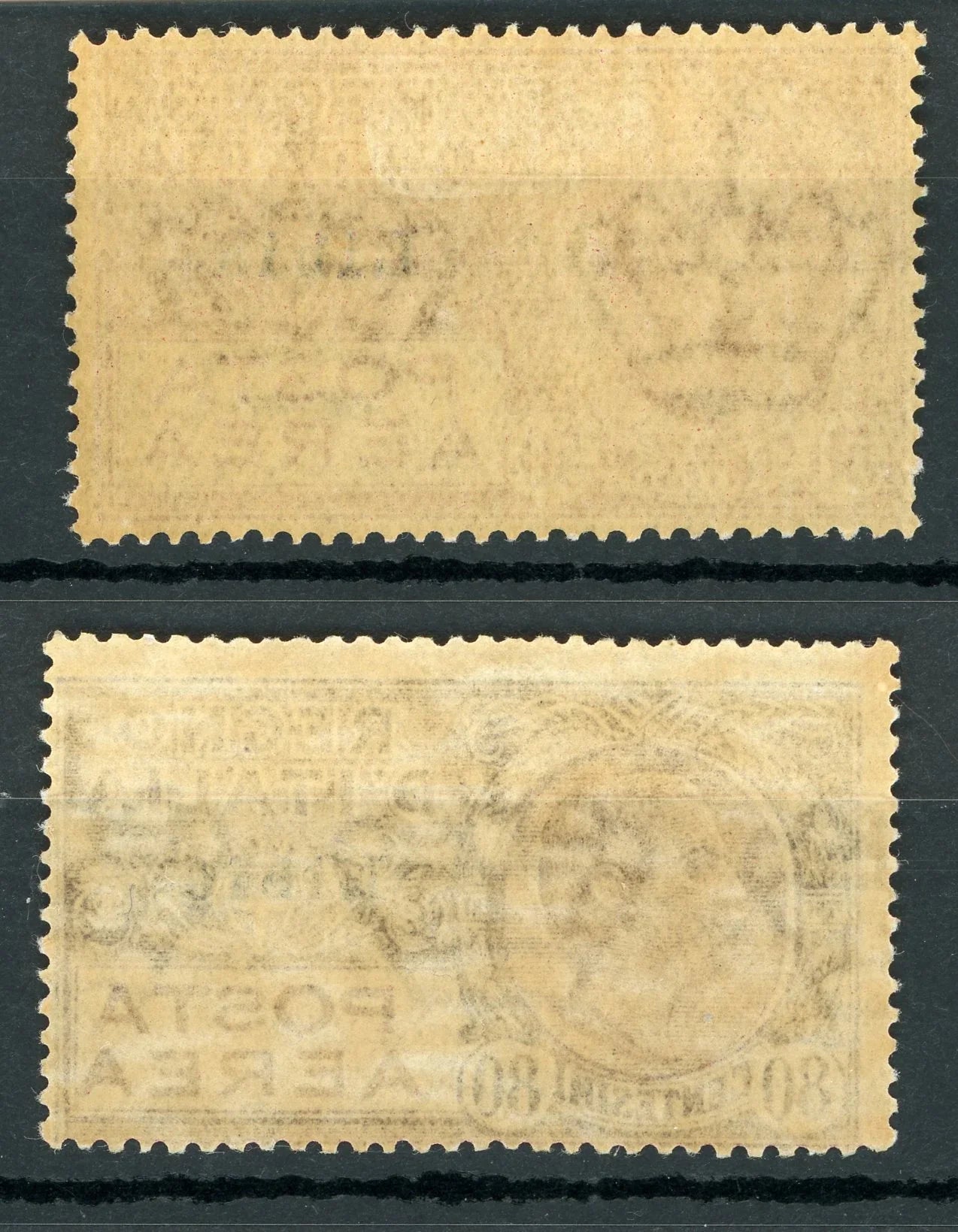 Libye 1928/1929 - Poste aérienne - Yvert PA n°1/2