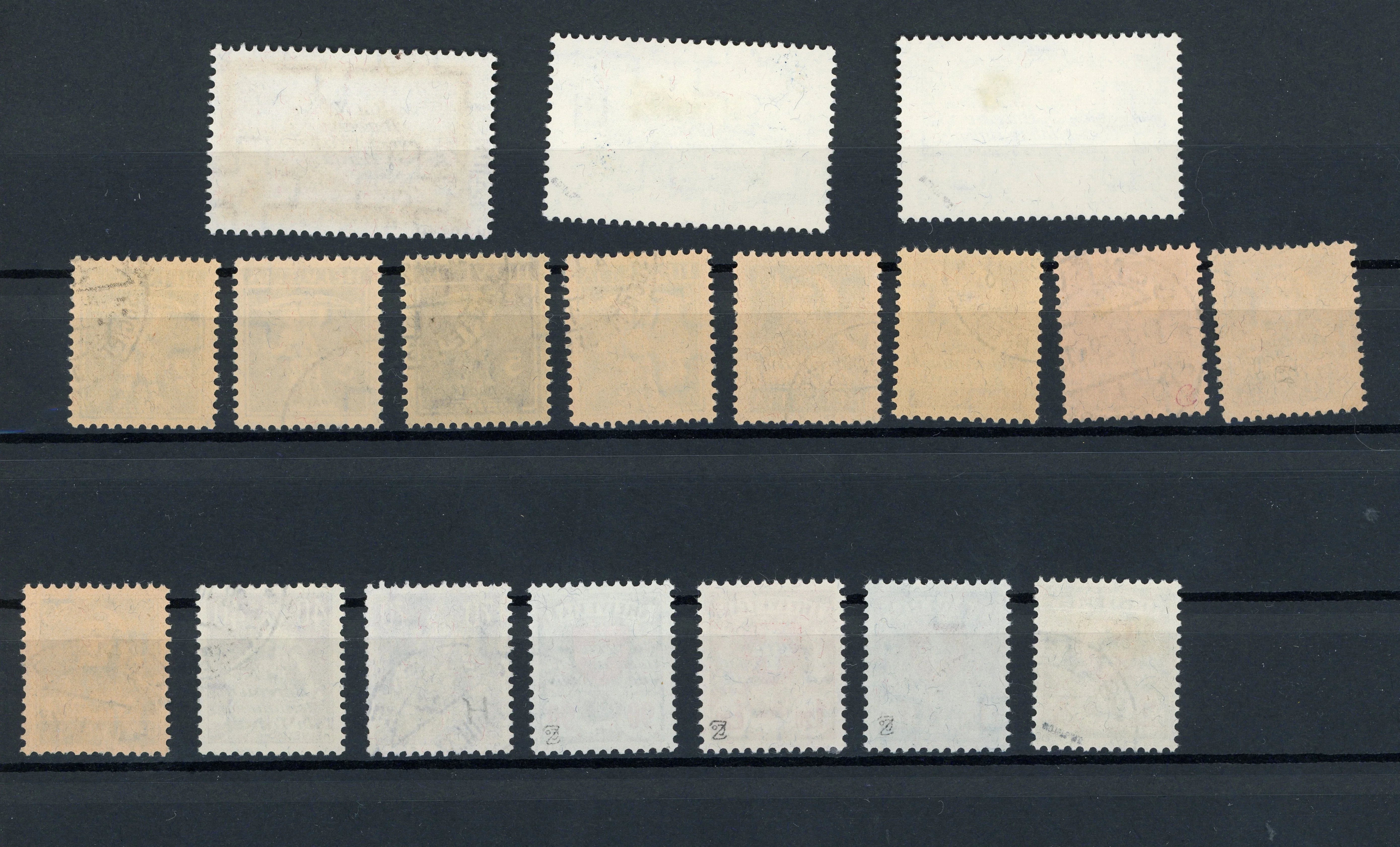 Suisse - Rare série complète des timbres services - Yvert n°62/77