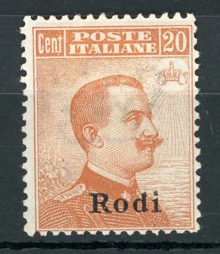 Egée - Rhode, 20ct Orange - Yvert n°10