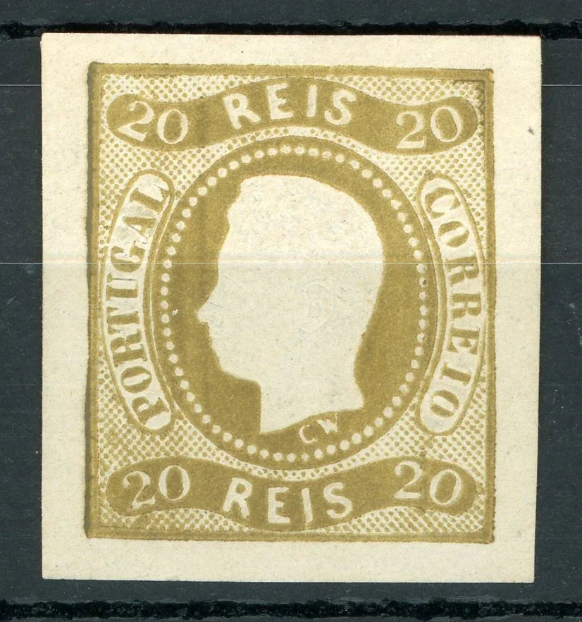 Portugal - Superbe 20R Bistre - Yvert n°20