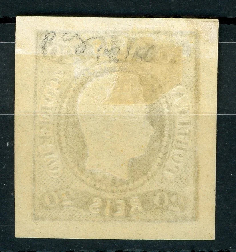 Portugal - Superbe 20R Bistre - Yvert n°20