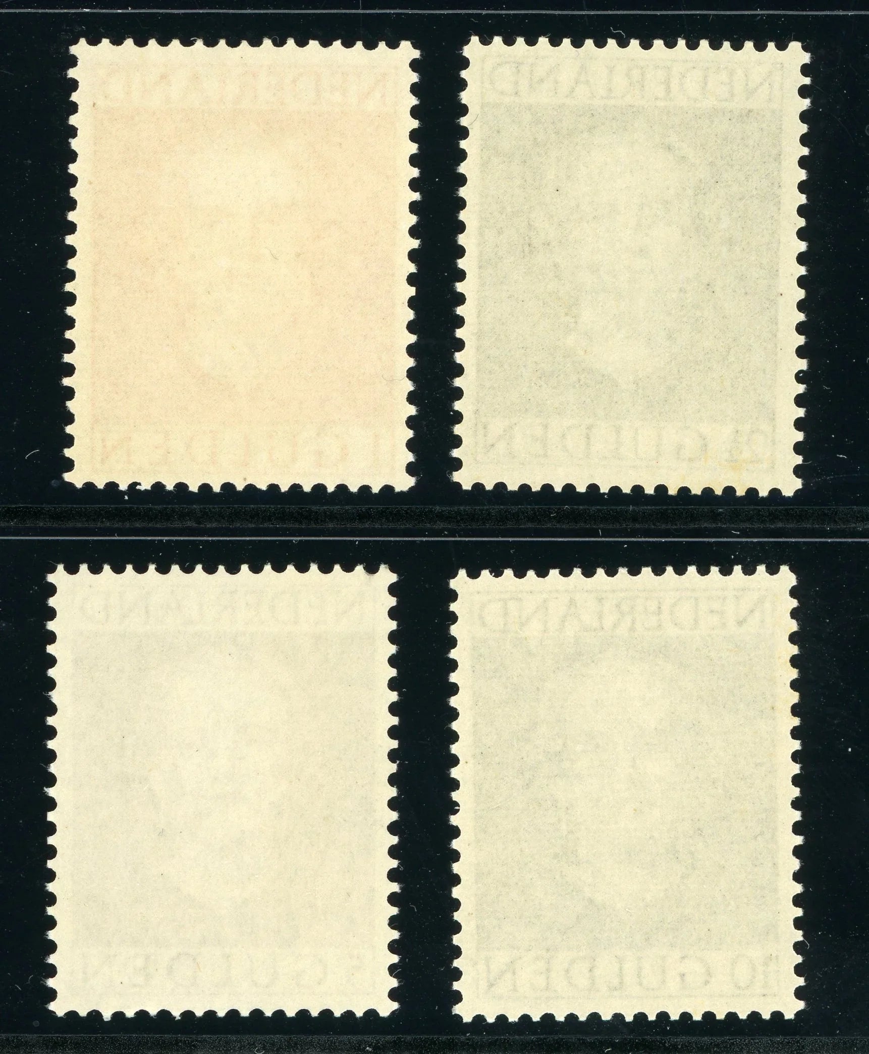 Pays-Bas - Superbe et Rare sans charnière, série de la reine Juliana - Yvert n°524/527