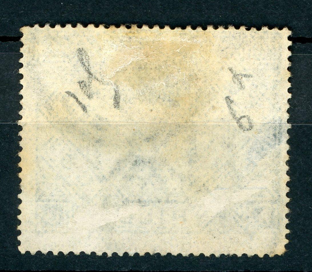 Grande Bretagne 1870/1880 - Timbre telegraphe 10s gris - Yvert n°9