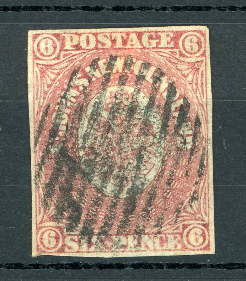 Terreneuve 1862 - 6p Carmin - Yvert n°16