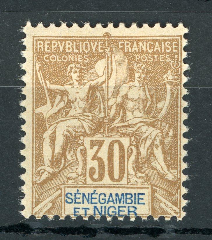 Sénégambie et Niger 1903 - 30c Brun - Yvert n°9