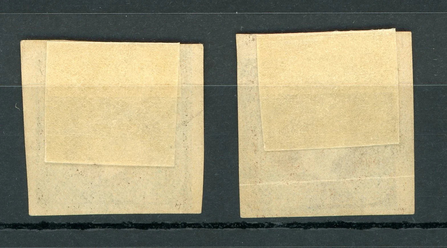 Allemagne - 2 essais de 1852, Rare