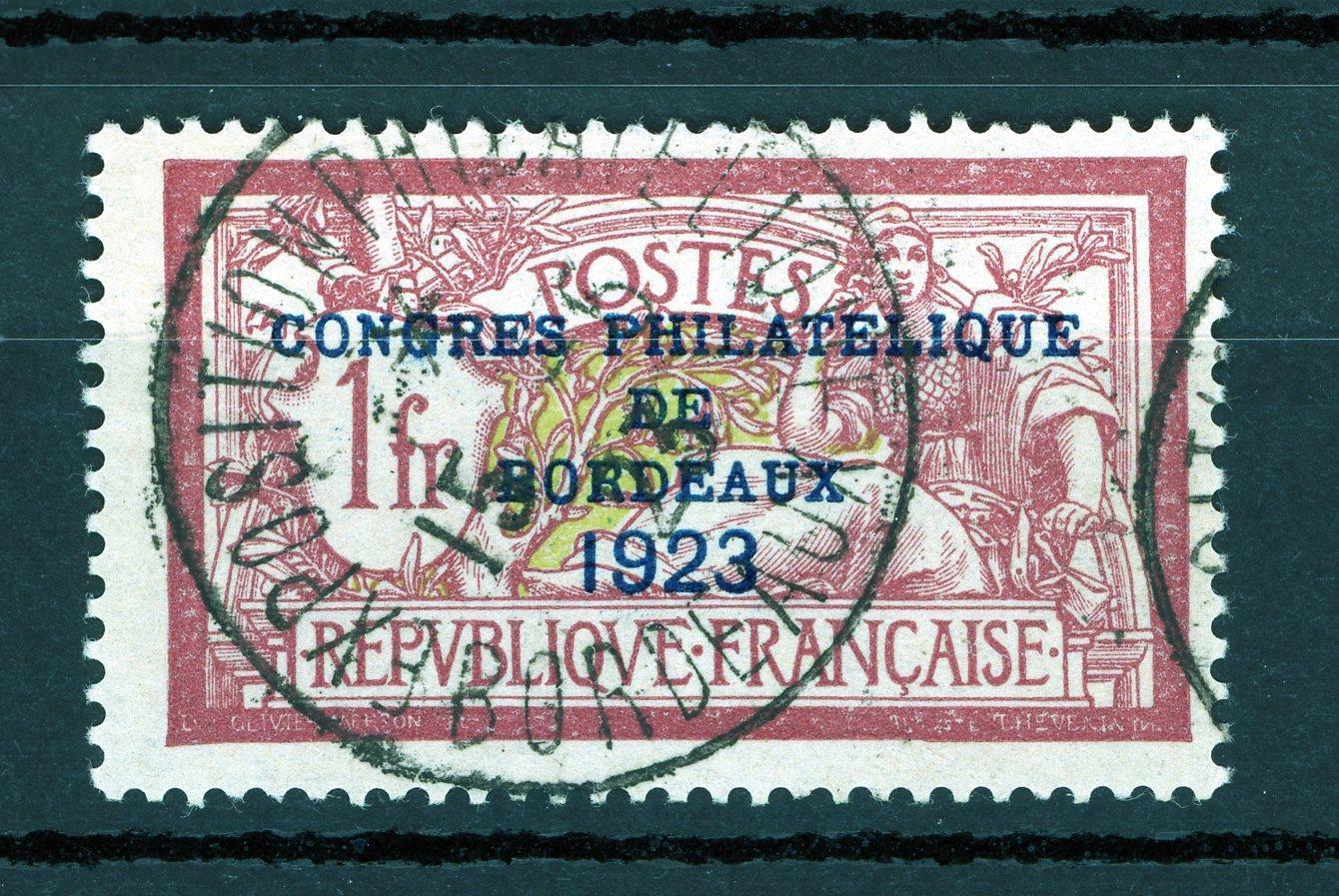 France 1923 - Signé Calves, Superbe Congrès de Bordeaux - Yvert n°182 - Timbres-Et-Passion