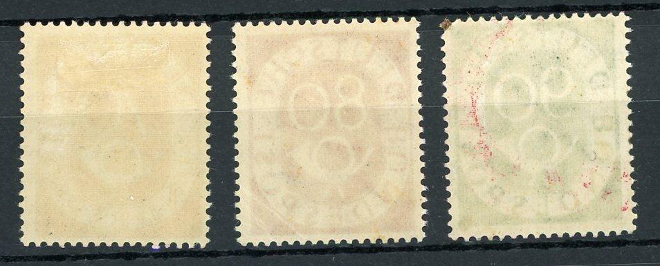 Allemagne fédéral 1951/1952 - Cor Postal, cote 1000€ - Yvert n°22/24