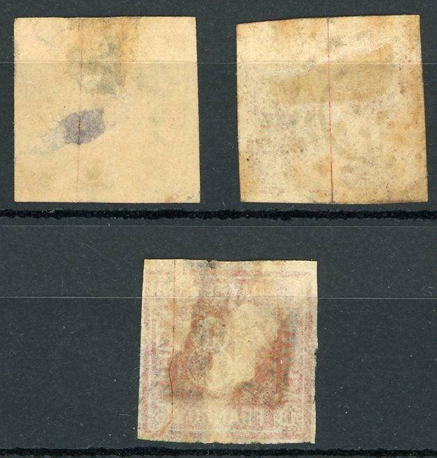 Bavière 1861/1862 - Série de timbres - Yvert n°13/14