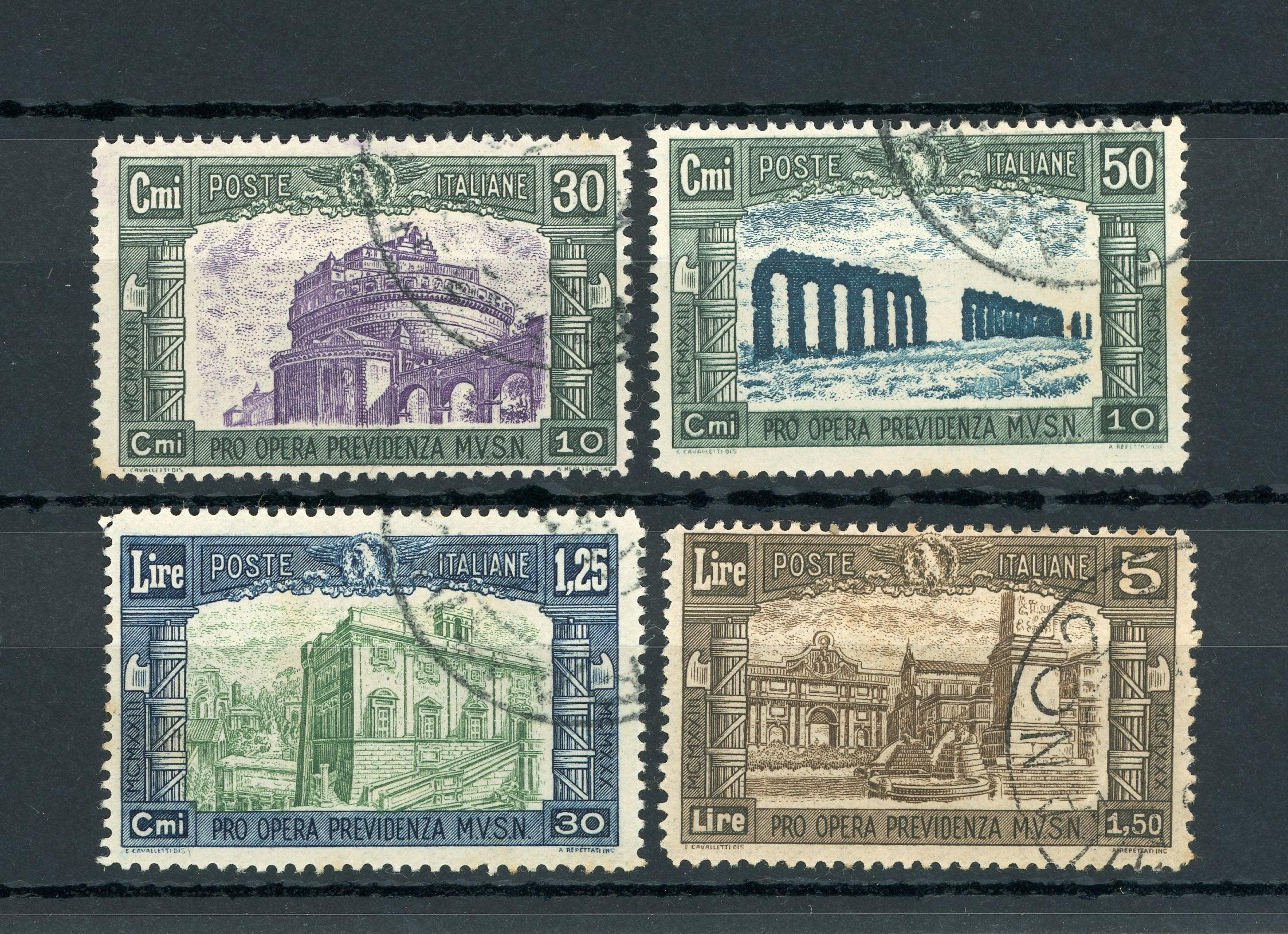 Italie 1930 - Série complète - Yvert n°254/257 - Timbres-Et-Passion