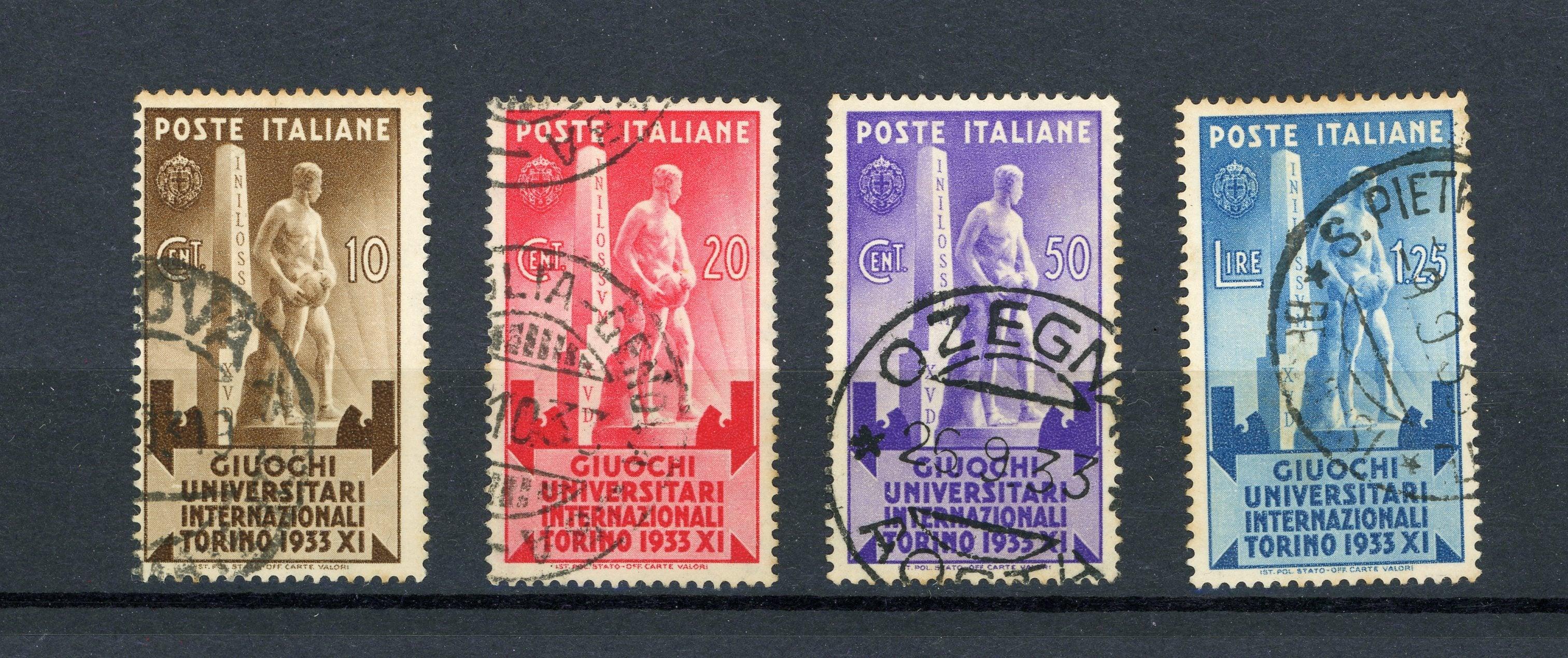 Italie 1933/1934 - Collection complète - Yvert n°321/343 - Timbres-Et-Passion