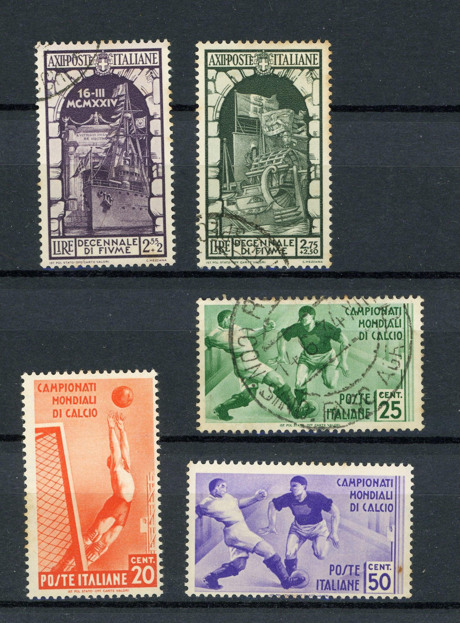 Italie 1933/1934 - Collection complète - Yvert n°321/343 - Timbres-Et-Passion