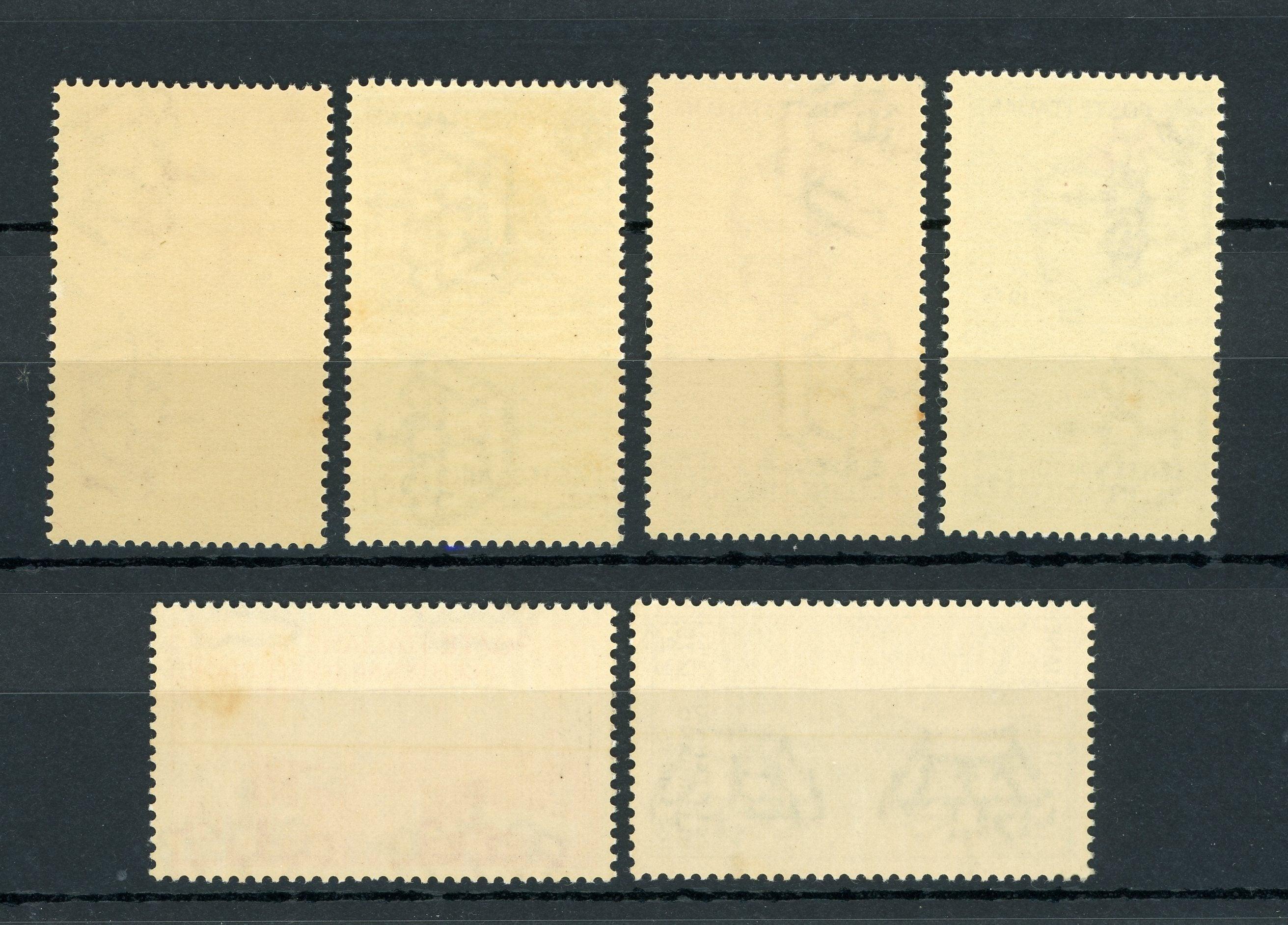 Italie 1935 - Série complète - Yvert n°368/373 - Timbres-Et-Passion