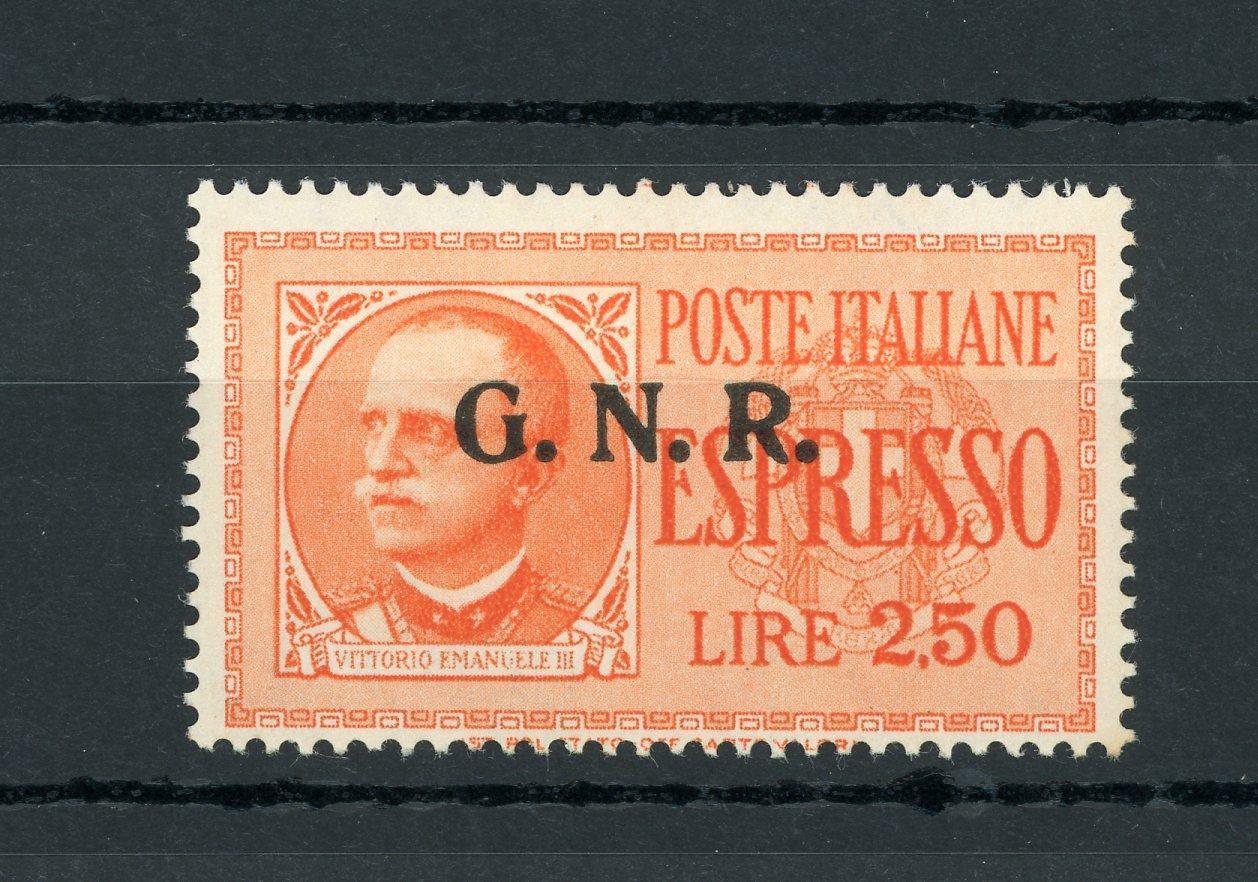 Timbre Social Italie 1944 - République Sociale, timbre pour lettres par express - Yv