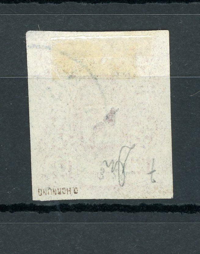 Luxembourg 1859/1863 - 1er choix, signé, superbe 12 et demi rose - Yvert n°7 - Timbres-Et-Passion