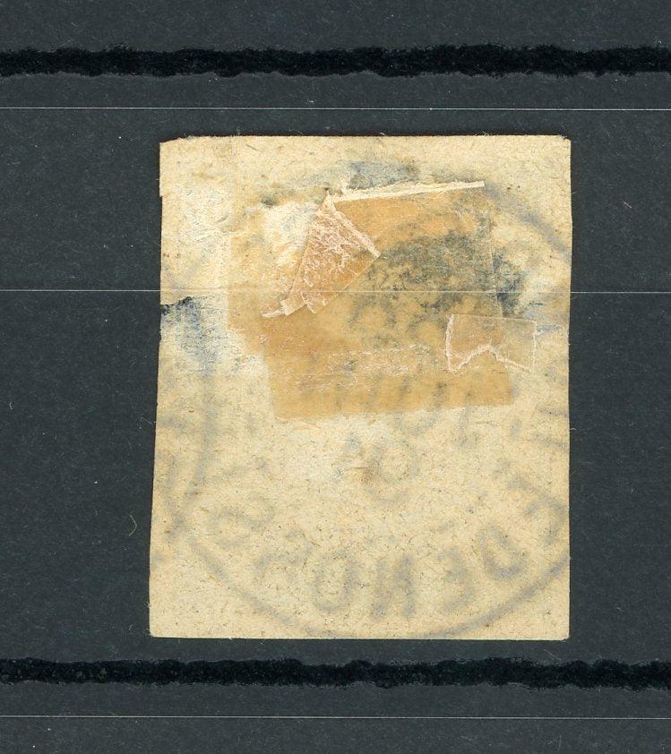 Nossi-Be 1891 - Timbre précurseur, oblitération Nossi-Be sur timbre Taxe 4cts noir - Timbres-Et-Passion