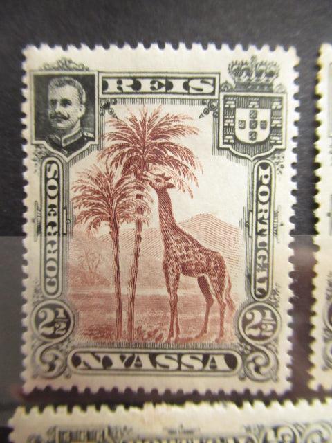 Nyassa 1901 - Série complète - Yvert n°27/39 - Timbres-Et-Passion