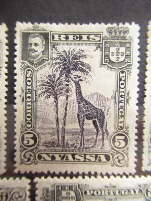 Nyassa 1901 - Série complète - Yvert n°27/39 - Timbres-Et-Passion