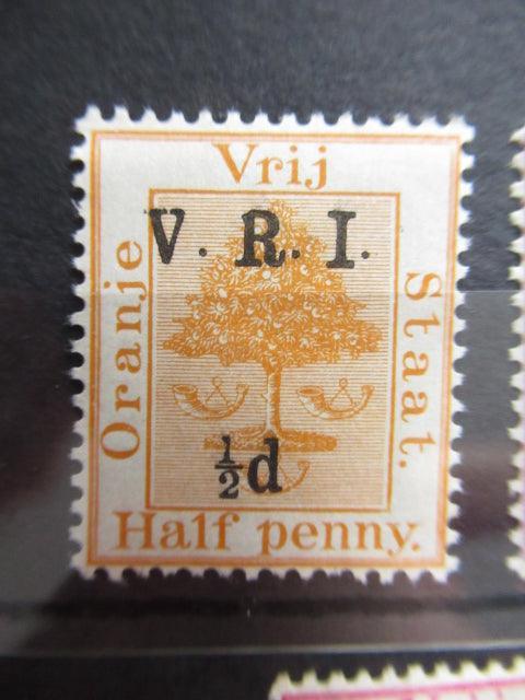 Oranje 1900 - Occupation Britannique, sélection de timbres - Yvert n°22 à 31 - Timbres-Et-Passion